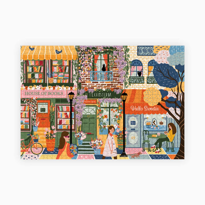 Blossom Lane - 1000 Piece Jigsaw Puzzle