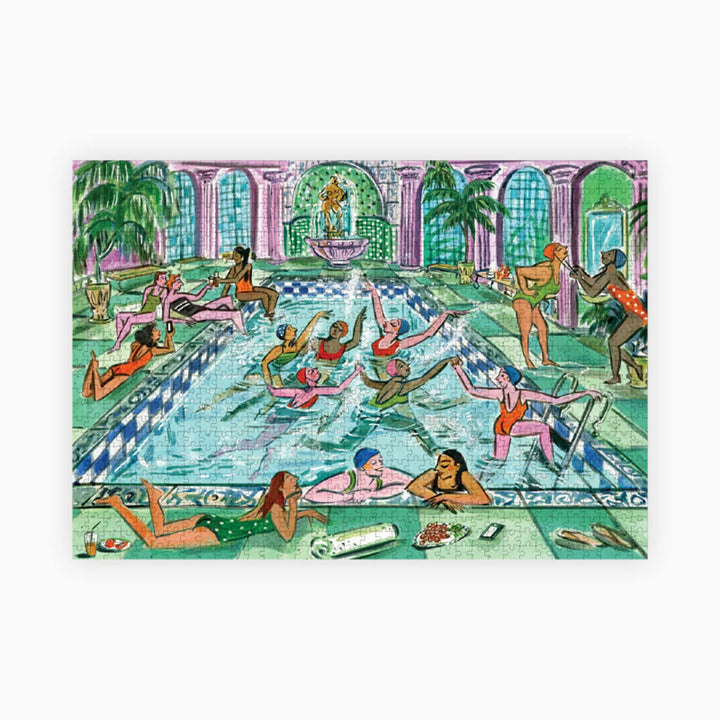 Poolside - 1000 Piece Jigsaw Puzzle