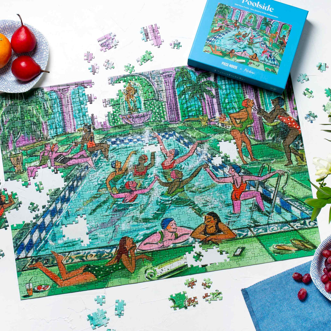 Poolside - 1000 Piece Jigsaw Puzzle