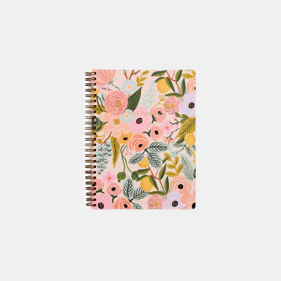 Spiral Notebook - Ruled - A5 - Garden Party Pastel