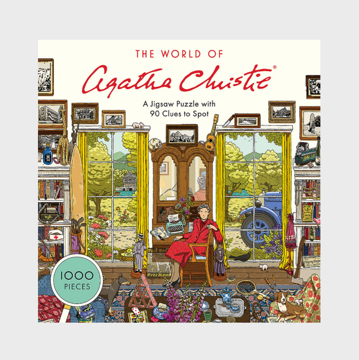 The World of Agatha Christie - 1000 Piece Jigsaw Puzzle