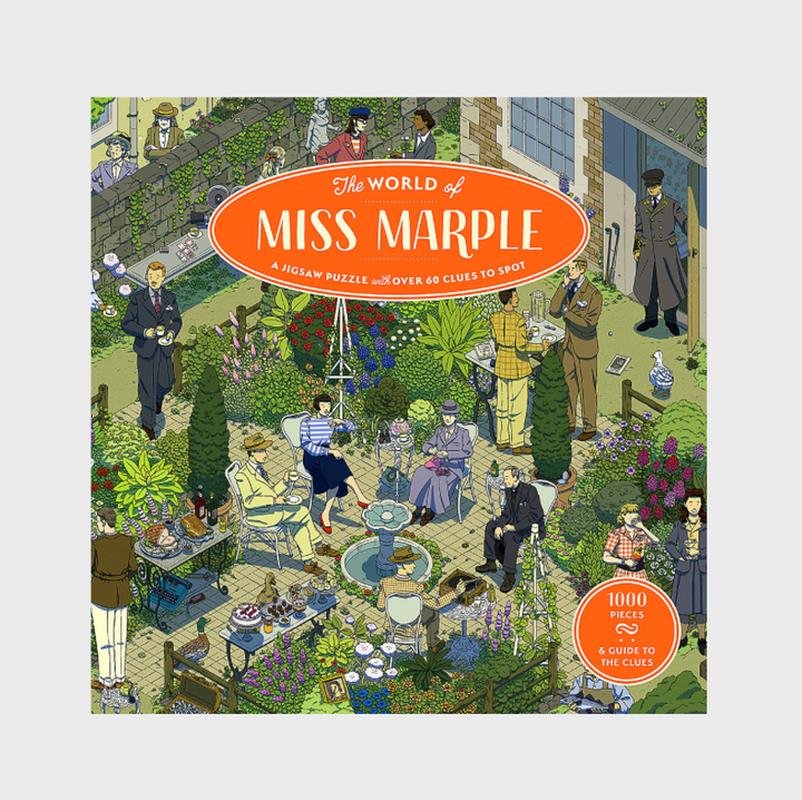The World of Miss Marple - 1000 Piece Jigsaw Puzzle