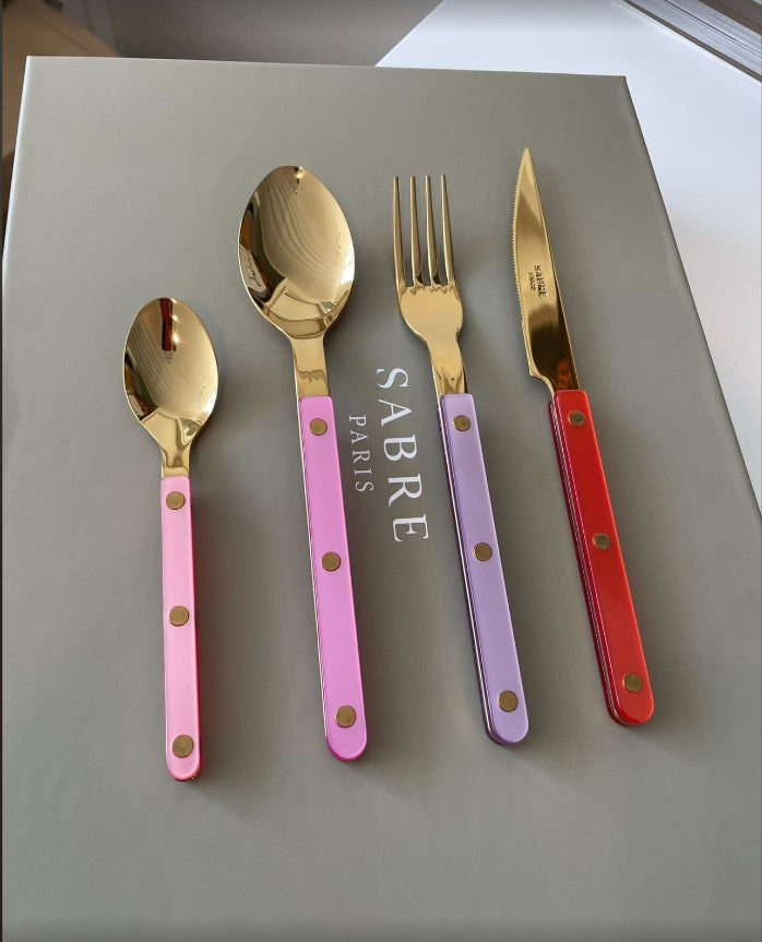 Bistrot Gold Color Pearly 4 pieces set - Pink Harmony