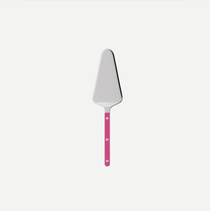 Bistrot shiny solid tart server - Raspberry