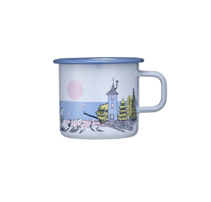 Moomin Enamel Mug Sunset - 550ml