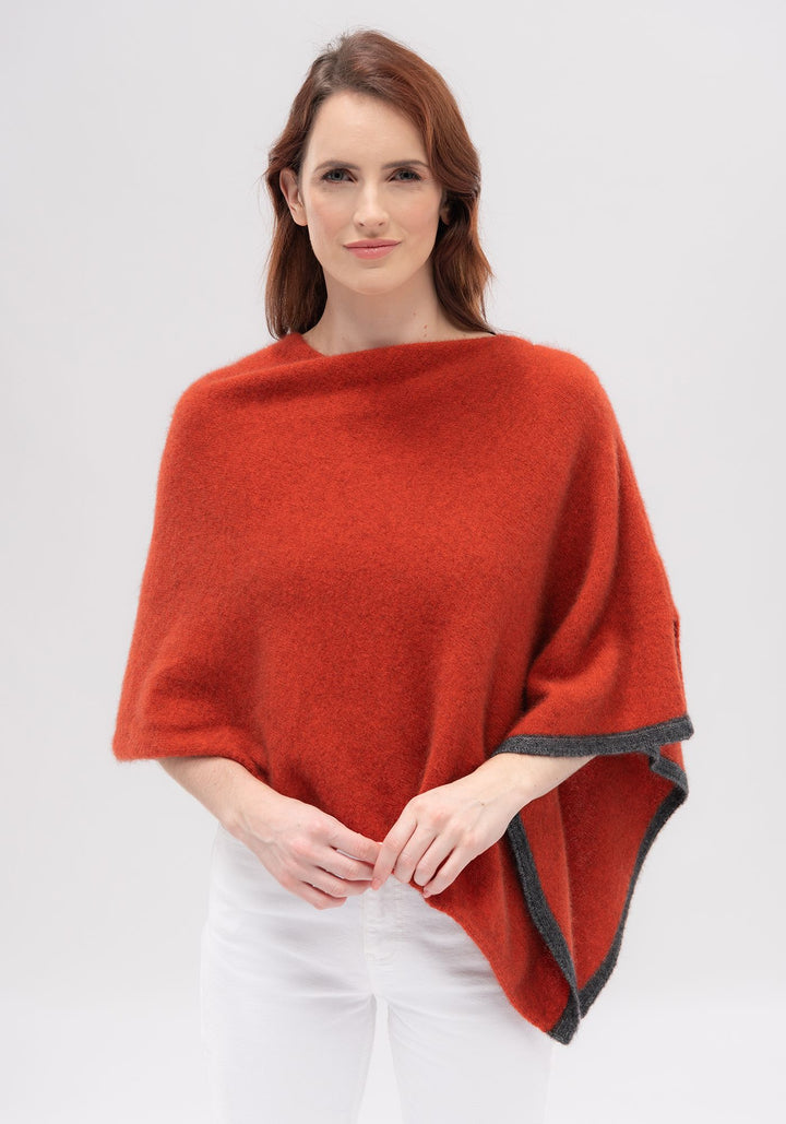 Two Tone Poncho