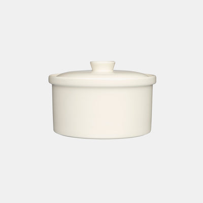 Teema pot with lid 2.3L white