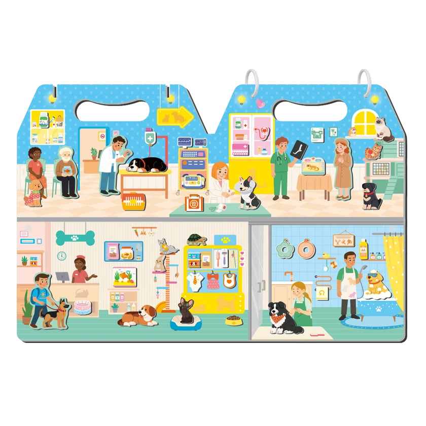 Meet My Animal Clinic! - Magnetic Set