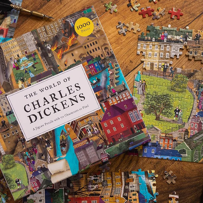 The World of Charles Dickens - 1000 Piece Jigsaw Puzzle