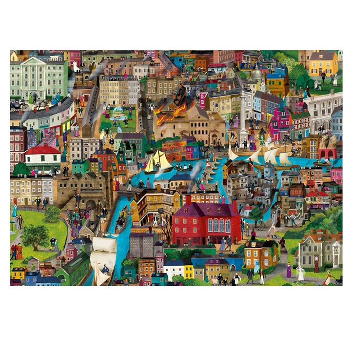 The World of Charles Dickens - 1000 Piece Jigsaw Puzzle
