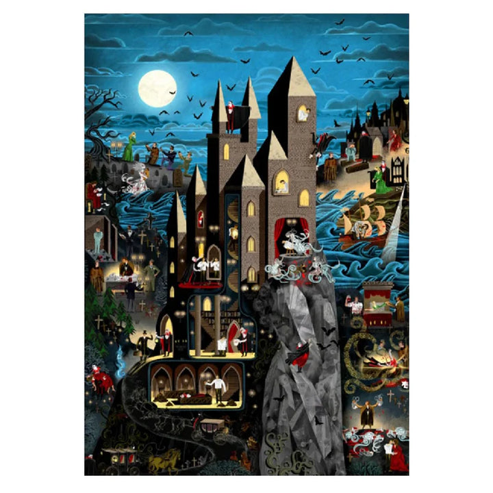 The World of Dracula - 1000 Piece Jigsaw Puzzle