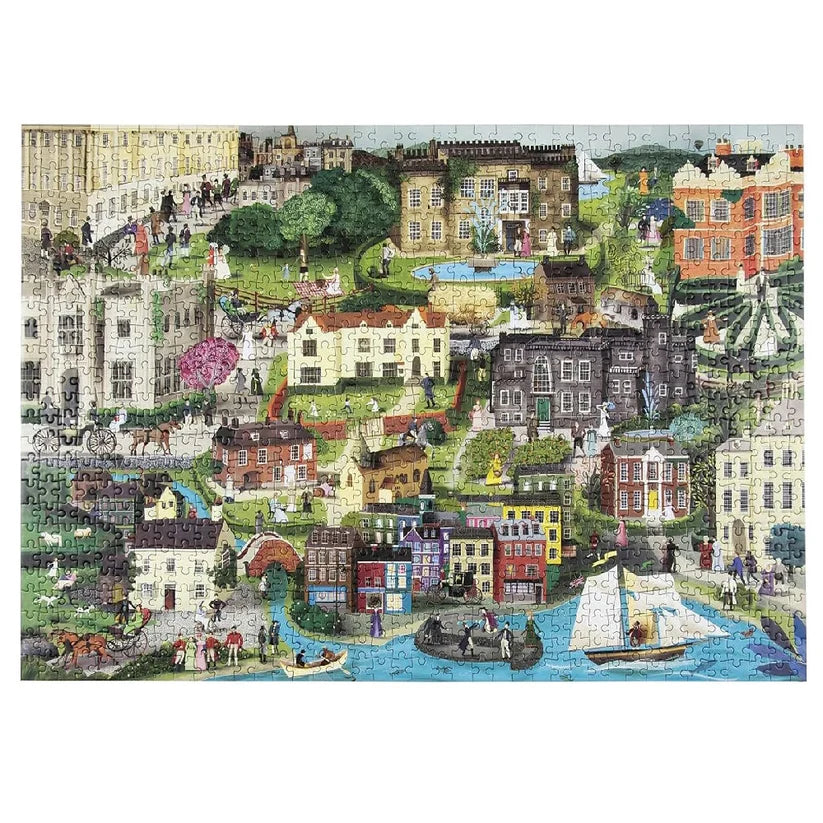 The World of Jane Austen - 1000 Piece Jigsaw Puzzle