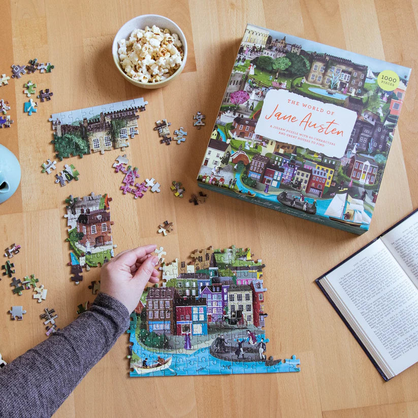 The World of Jane Austen - 1000 Piece Jigsaw Puzzle