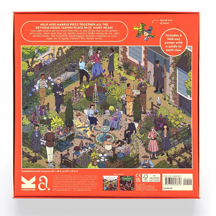 The World of Miss Marple - 1000 Piece Jigsaw Puzzle