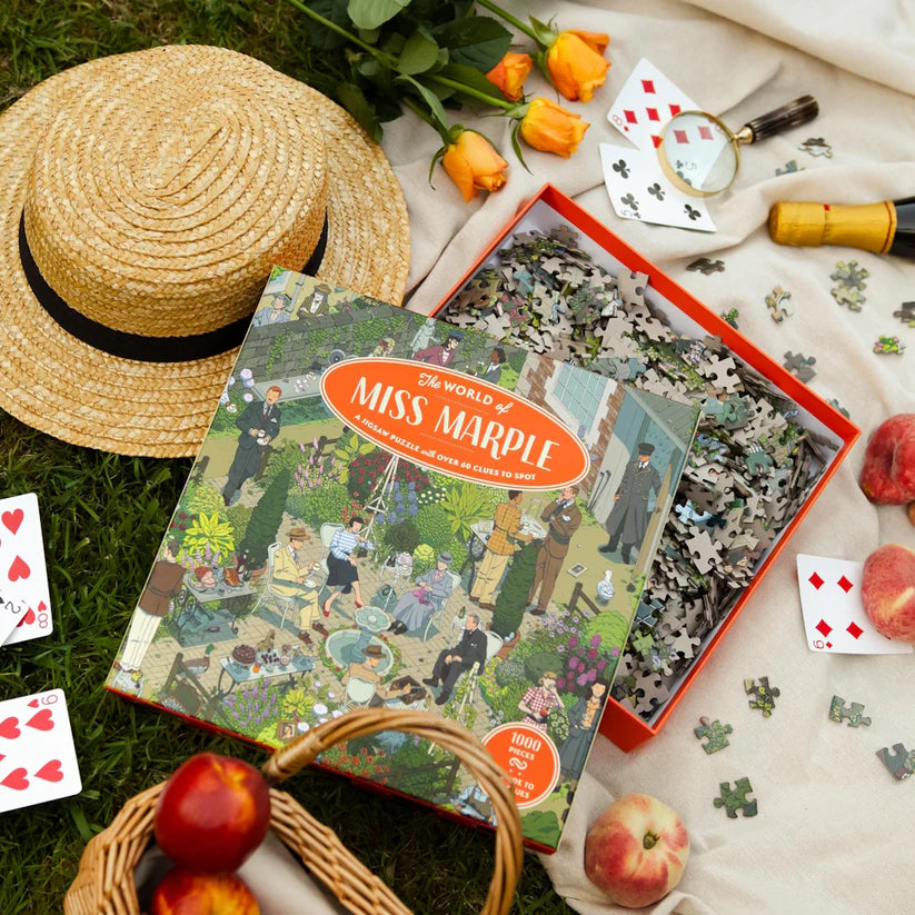 The World of Miss Marple - 1000 Piece Jigsaw Puzzle