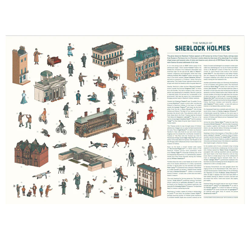 The World of Sherlock Holmes -1000 Piece Jigsaw Puzzle