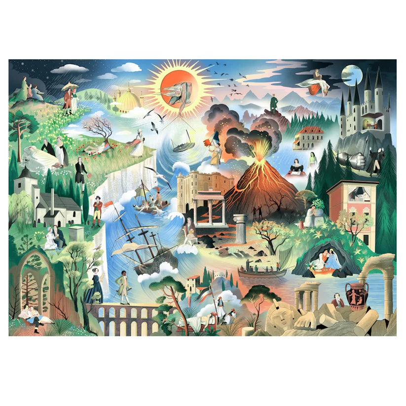 The World of the Romantics - 1000 Piece Jigsaw Puzzle