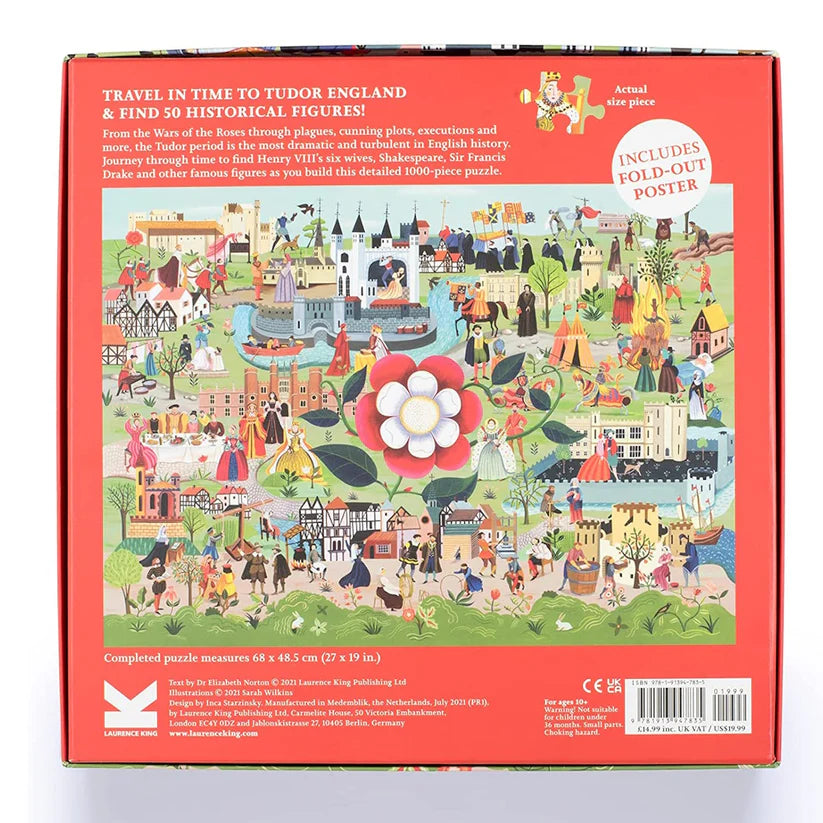 The World of the Tudors - 1000 Piece Jigsaw Puzzle