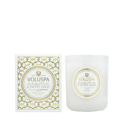 Eucalyptus & White Sage Classic Boxed Candle