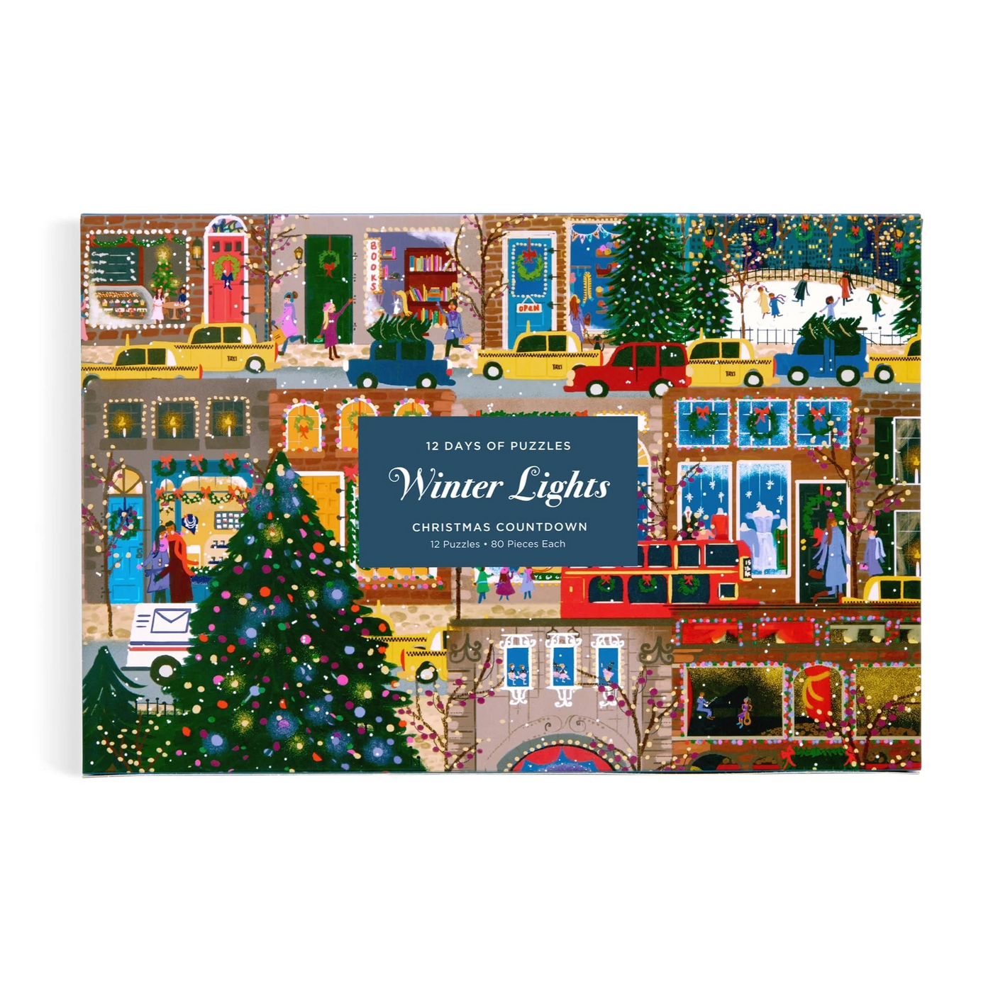 Joy Laforme Winter Lights 12 Days of Puzzles Christmas Countdown