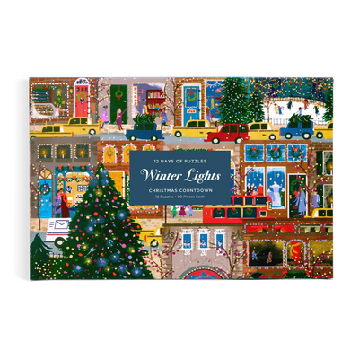 Joy Laforme Winter Lights 12 Days of Puzzles Christmas Countdown