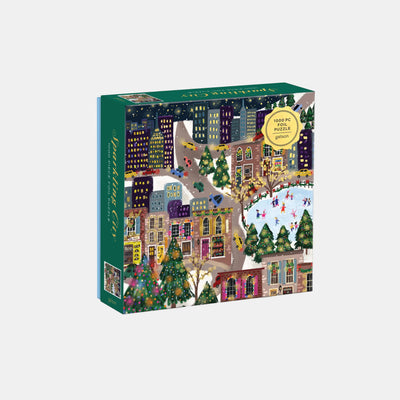 Joy Laforme Sparkling City 1000 Piece Foil Puzzle