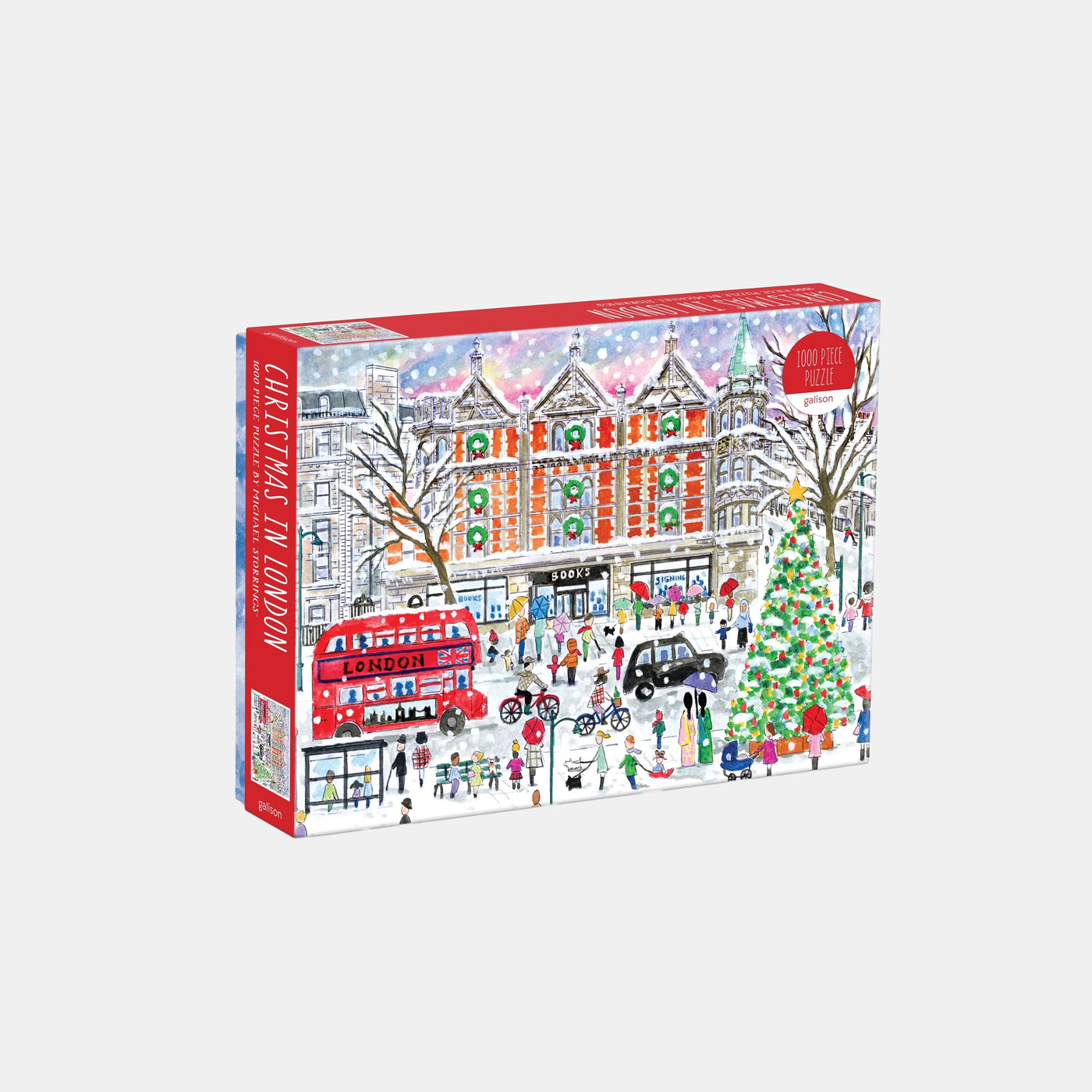 Michael Storrings Christmas in London 1000 Piece Puzzle