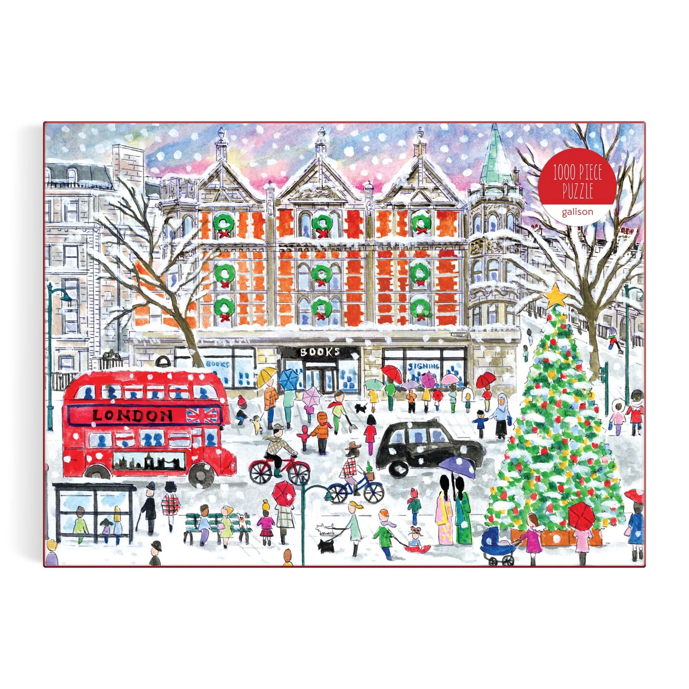 Michael Storrings Christmas in London 1000 Piece Puzzle