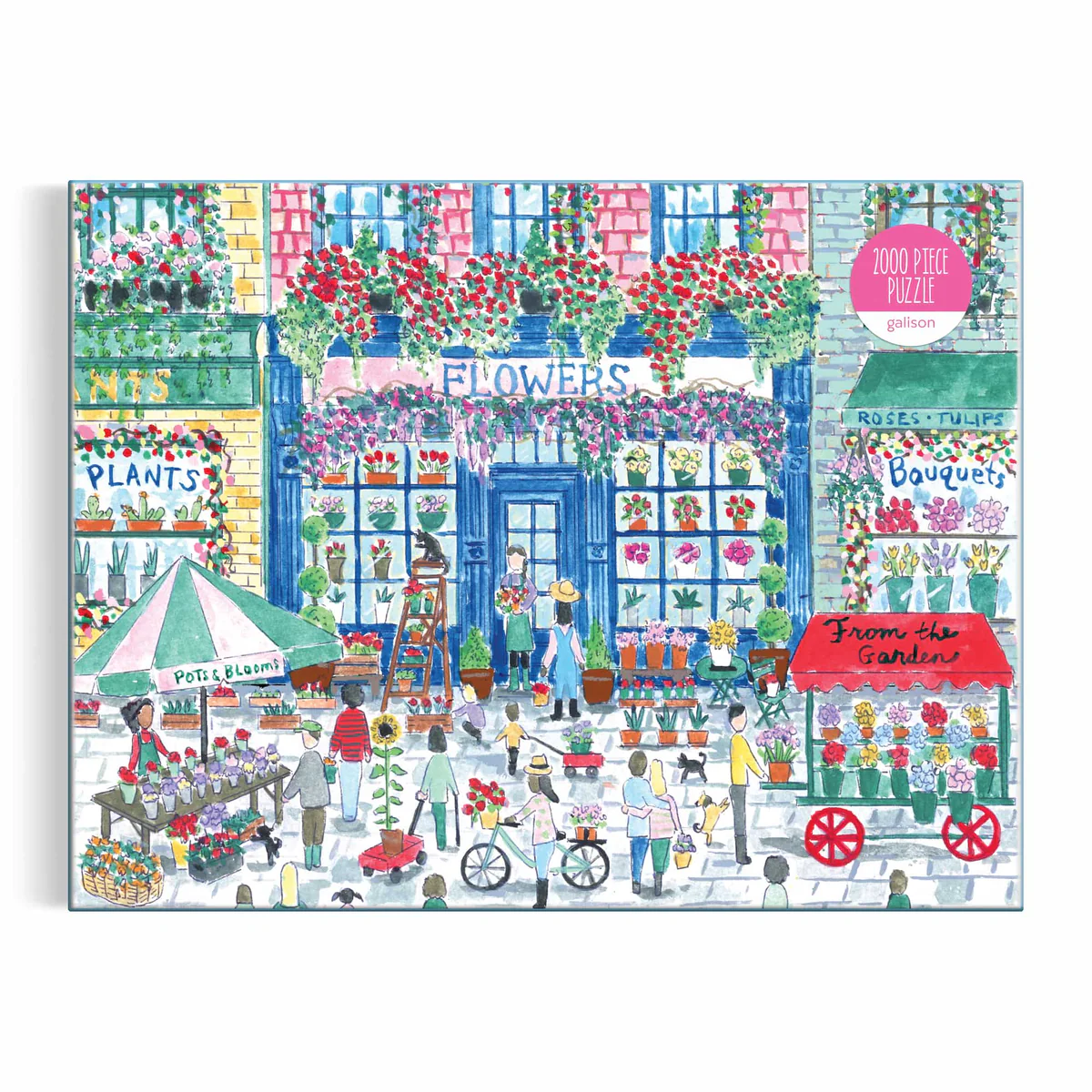 Michael Storrings Market in Bloom 2000 Piece Puzzle