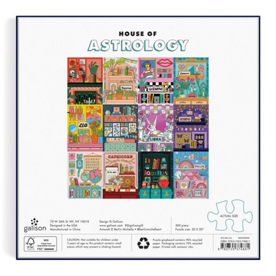 House of Astrology 500 Piece Foil Puzzle