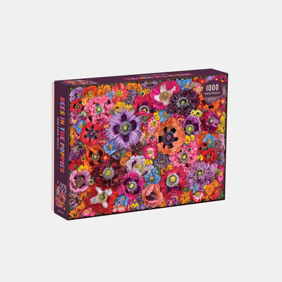 Bees in the Poppies 1000 PC Puzzle