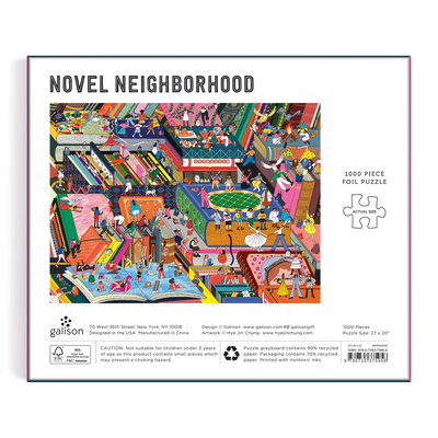 Novel Neighborhood 1000 Piece Foil Puzzle