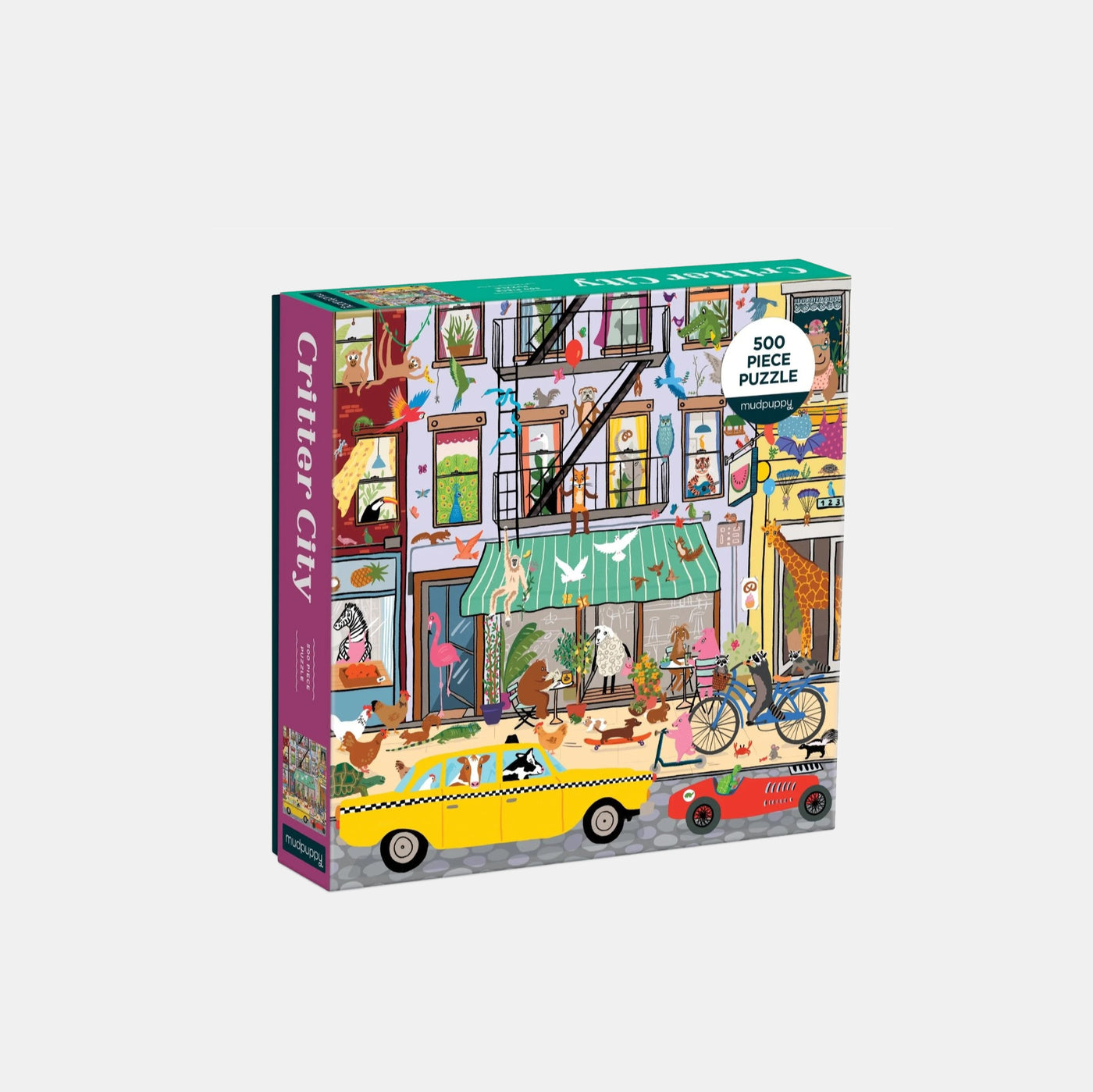 Critter City 500pc Family Puzzle