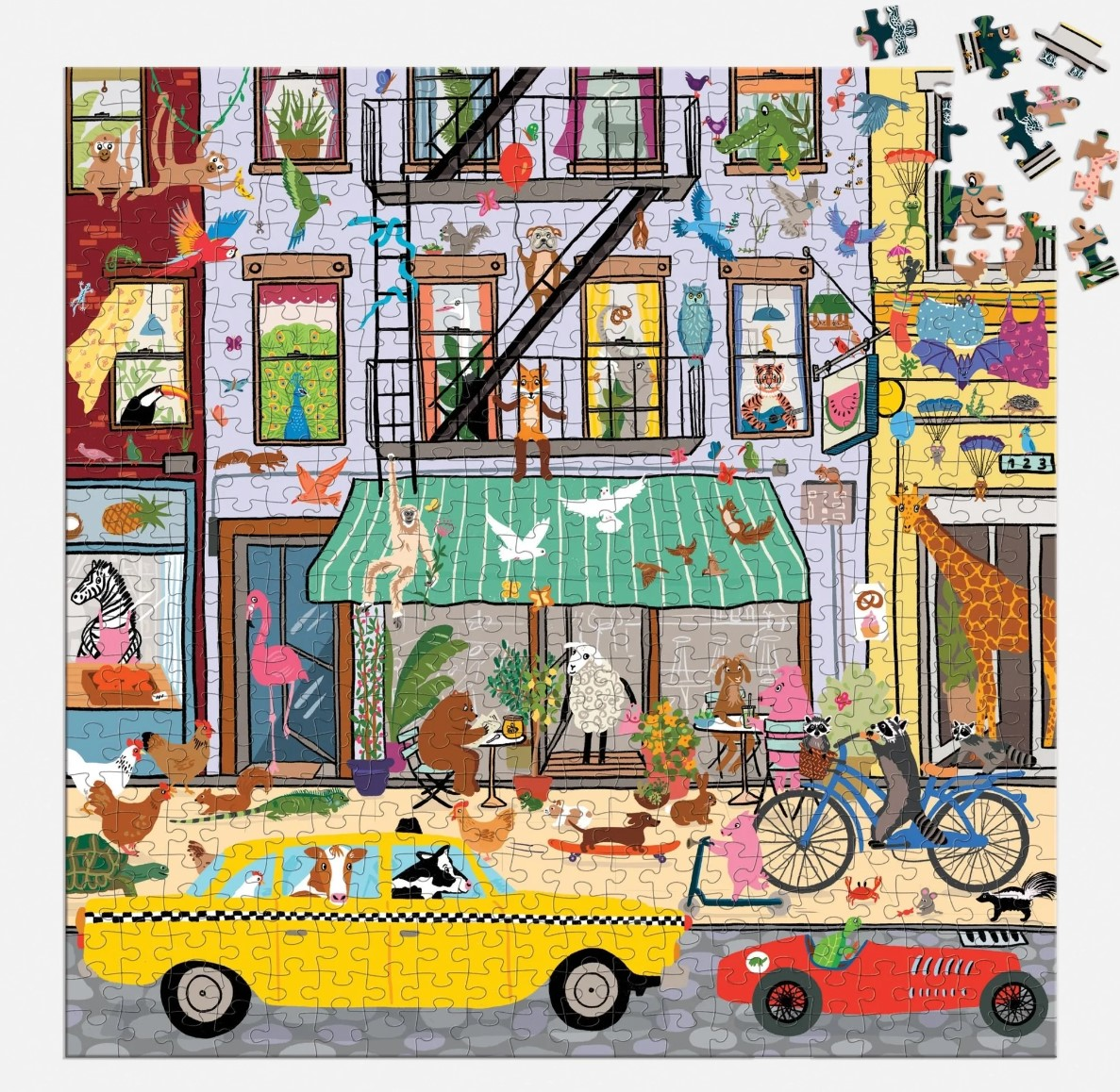 Critter City 500pc Family Puzzle