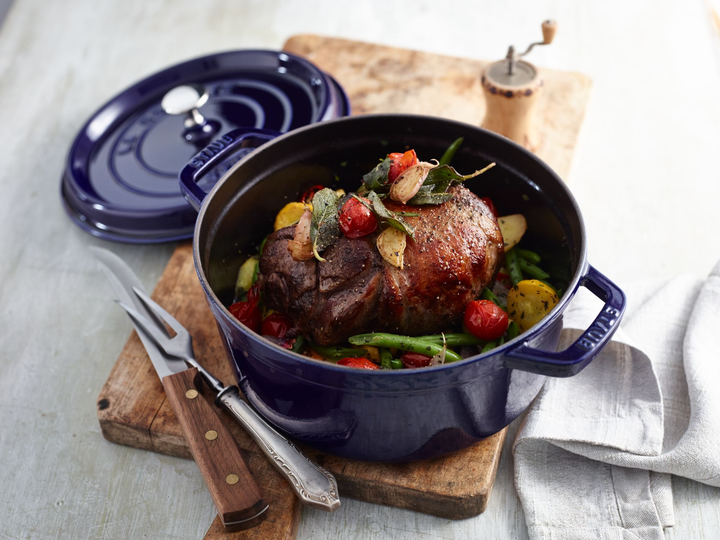 Round Cocotte - 26cm/5.2L Dark Blue