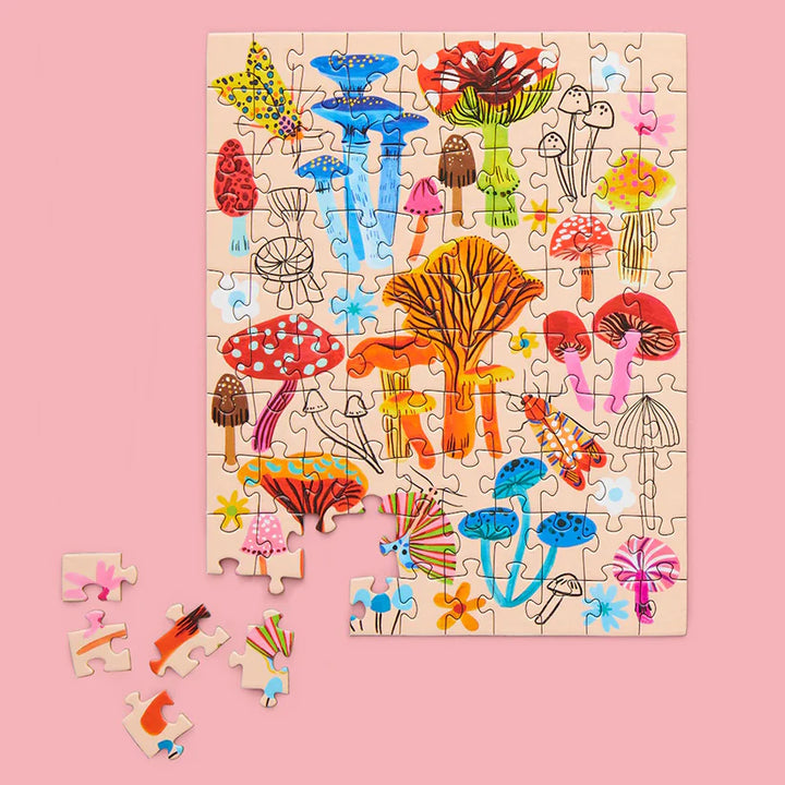 Mushroom Patch 100 Piece Puzzle Snax