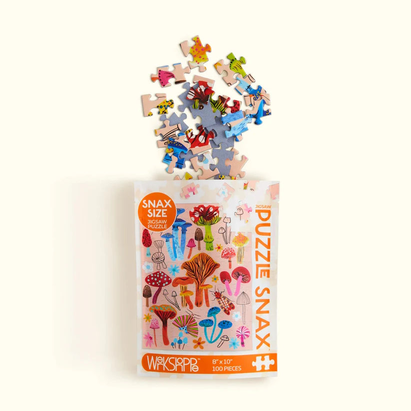 Mushroom Patch 100 Piece Puzzle Snax