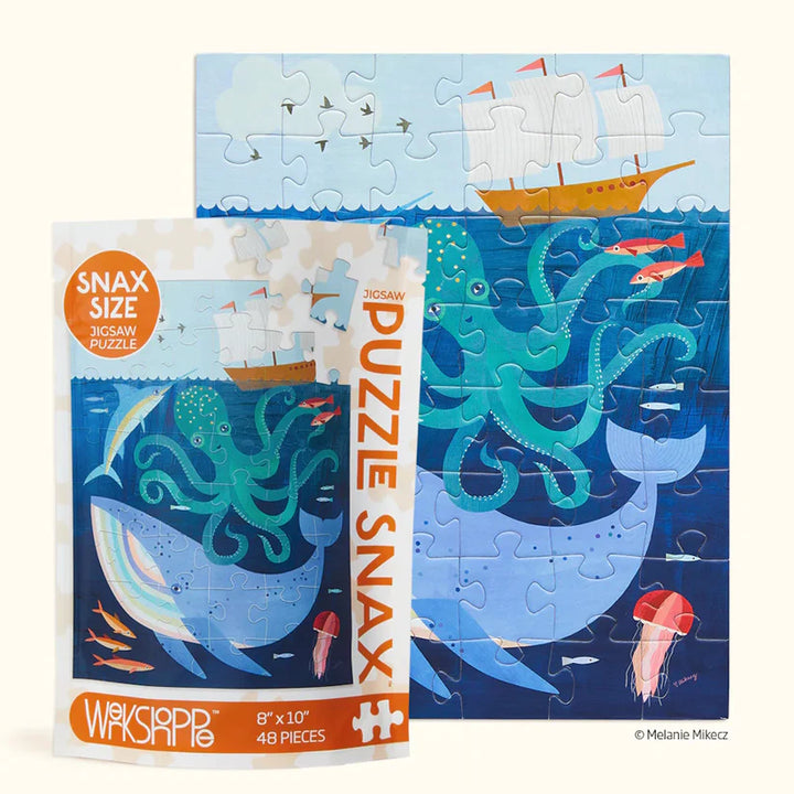 Deep Sea Adventure 48 Puzzle Piece Snax