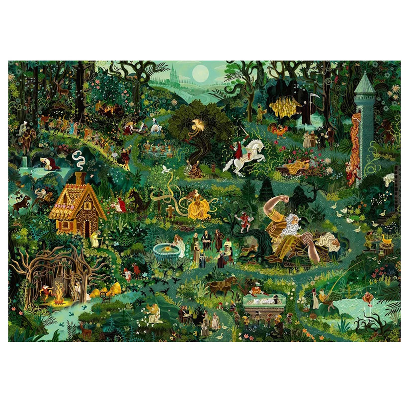 The World of Grimms' Fairy Tales - 1000 Piece Jigsaw Puzzle