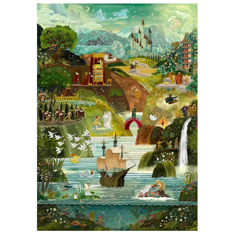The World of Hans Christian Andersen's Fairy Tales - 1000 Piece Jigsaw Puzzle