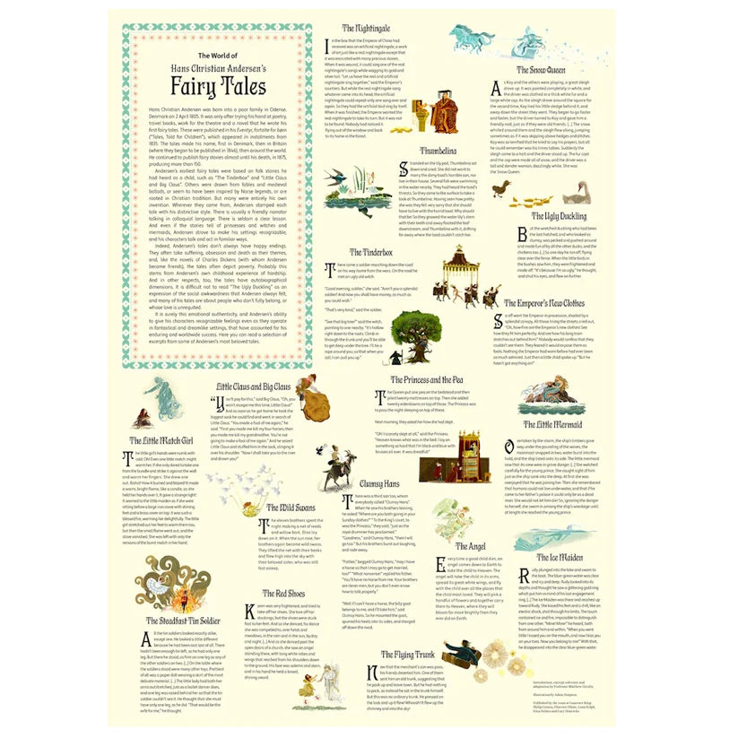 The World of Hans Christian Andersen's Fairy Tales - 1000 Piece Jigsaw Puzzle