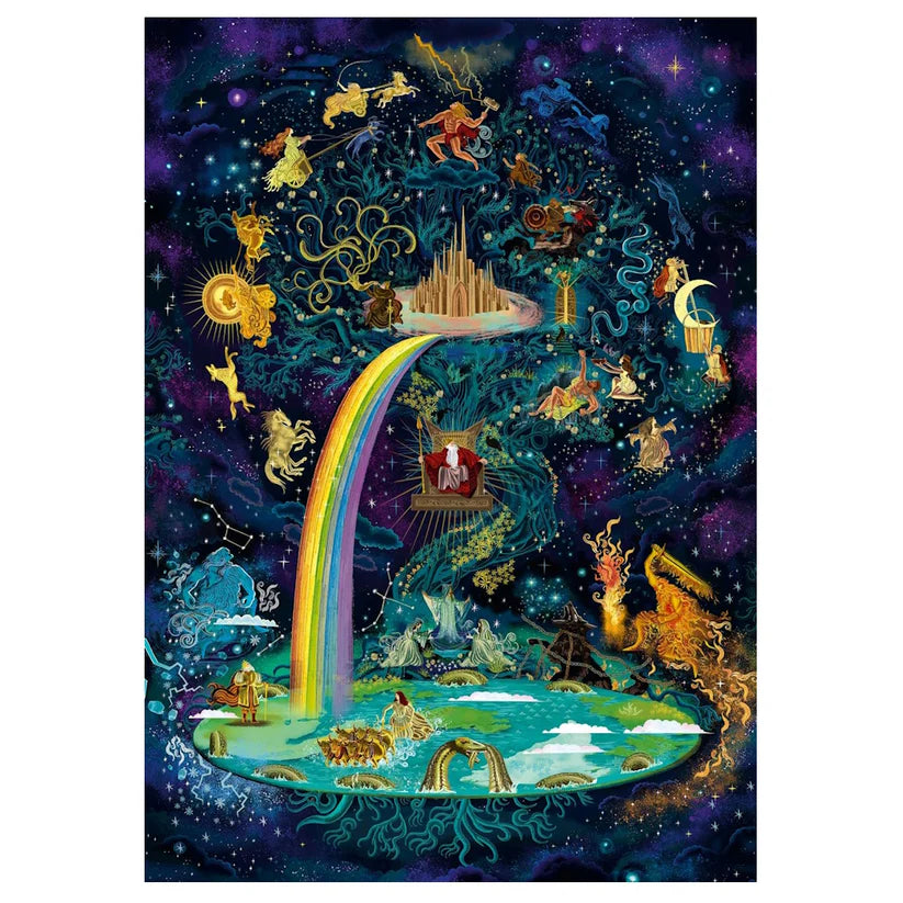 The World of Norse Mythology - 1000 Piece Jigsaw Puzzle