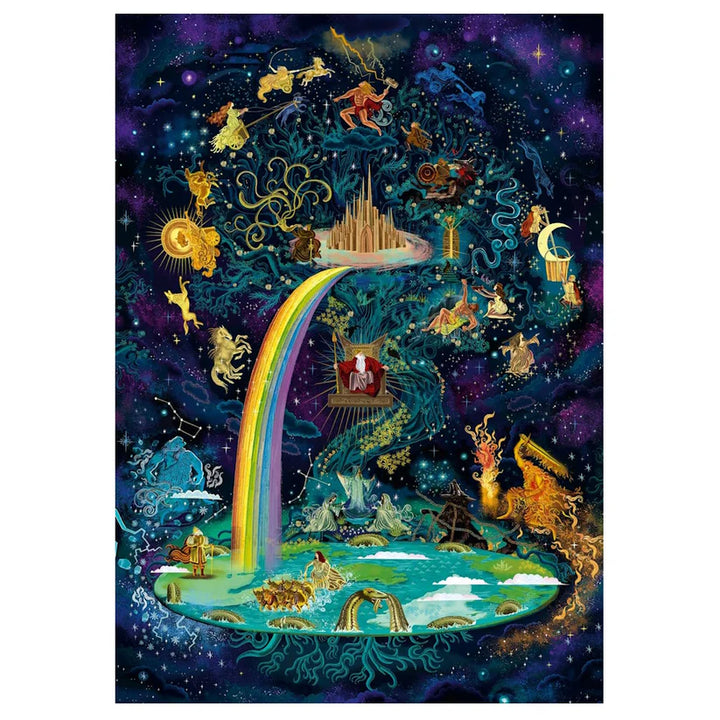 The World of Norse Mythology - 1000 Piece Jigsaw Puzzle