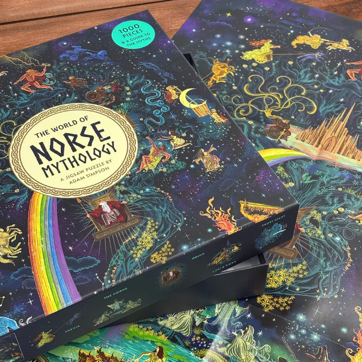 The World of Norse Mythology - 1000 Piece Jigsaw Puzzle