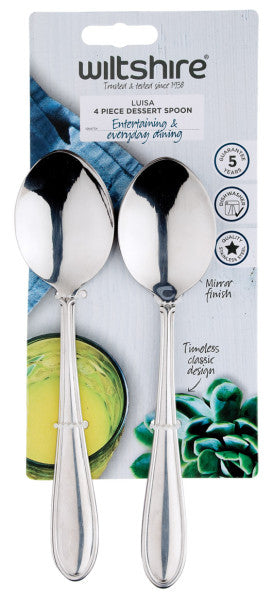 Luisa Dessert Spoons 4Piece
