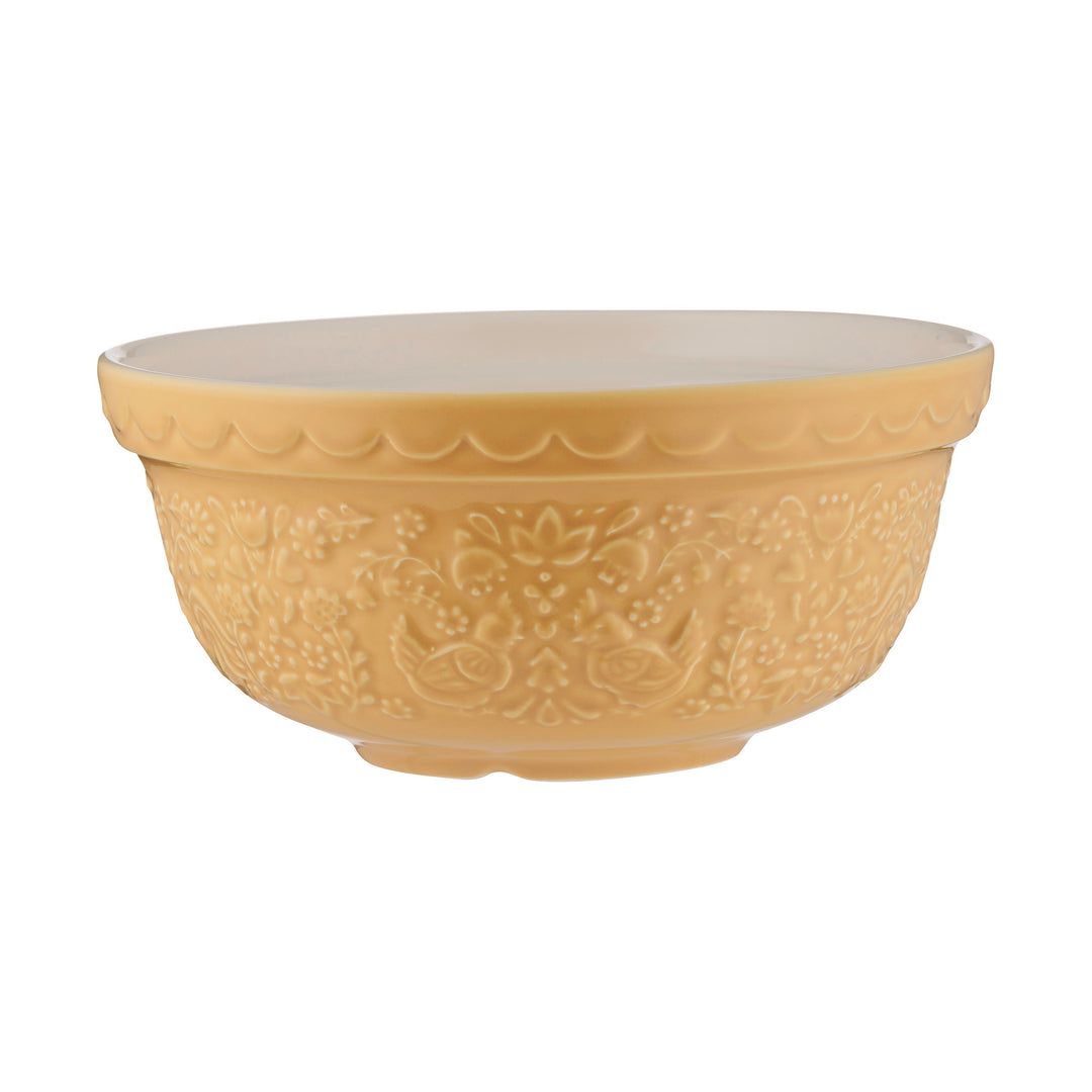 MASON CASH Home To Roost Yellow Hen Mixing Bowl 21cm / 1.1L