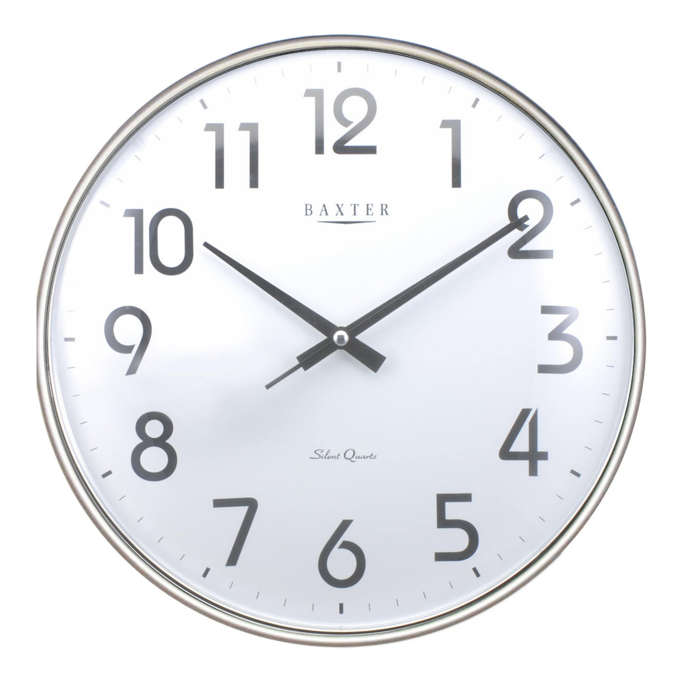 Northbridge W/Clock 33cm - Silver