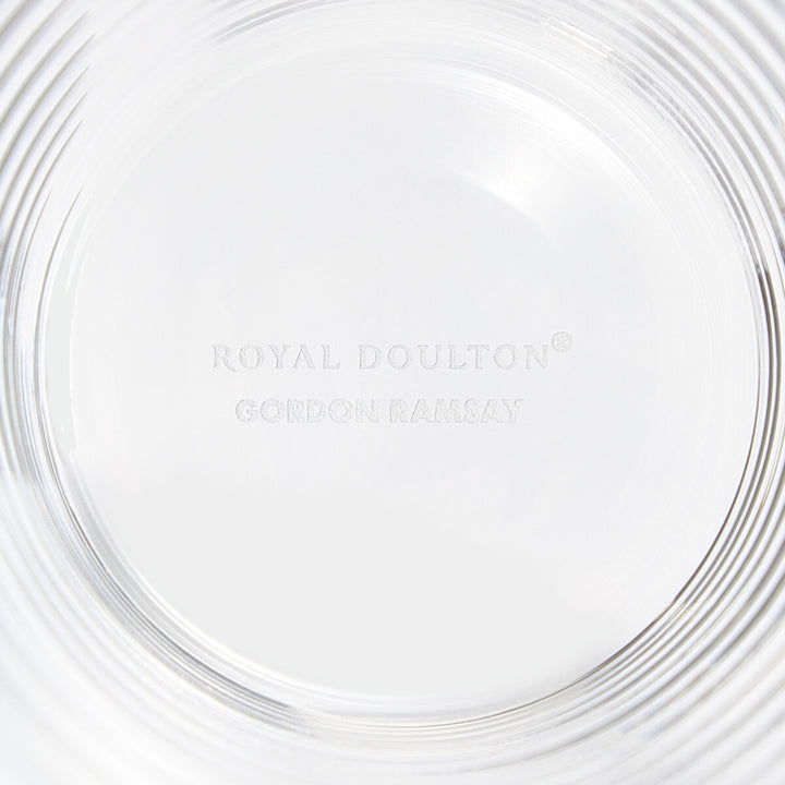 Gordon Ramsay Maze Glass Tumbler 340ml Clear S4