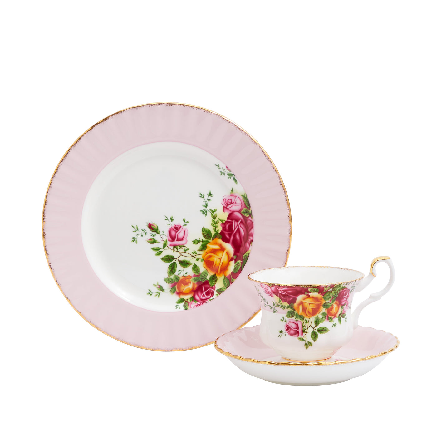 Old Country Roses 3 Piece Set Rose