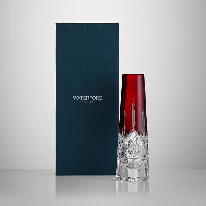 Waterford Lismore Red Bud Vase 18cm